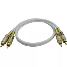 Audio Sísmico - Cable De Conexión De Audio Rca Doble Macho A