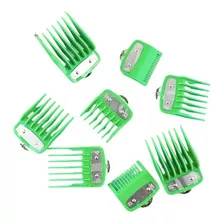 Peines Guía De Verde Para Rasuradora Profesional Wahl 8pcs