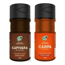 Kit Ruiva Máscara Capivara + Carpa Kamaleão Color 