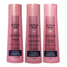 Kit Shampoo Cond Color Shield Proteção Da Cor Alpha Line