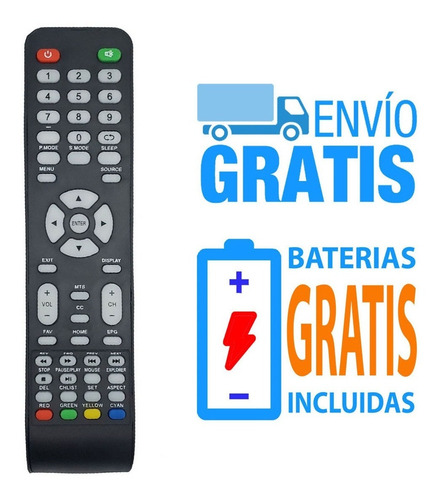 Control Remoto Compatible Con Sansui Rca Smart Tv Rtv32z2sm