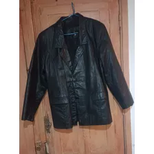 Campera De Cuero De Mujer Talle L