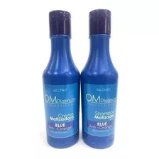 Pack Shampoo Y Crema Matizadora Azul 450ml Om