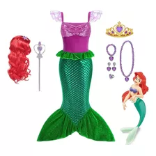 Fantasia Infantil Pequena Sereia Ariel