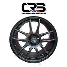 4 Llantas Aro 17 Apernado 4x100 Ancho 7.5 Nuevas