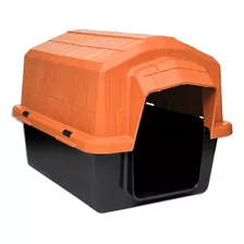 Cucha Para Perro Alvorada Casilla Para Raza Chico Color Naranja