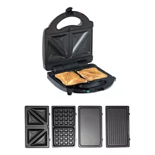 Total Chef 4-in-1 Waffle Maker, Indoor Grill, Sandwich Ma