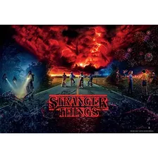 Quebra-cabeça De 2000 Peças Da Trilogia Stranger Things Da B