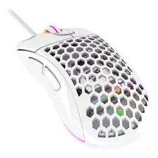 Mouse Gamer De Juego Vsg Aquila Air Blanco Brillante