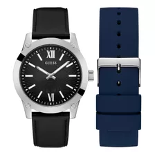 Reloj Guess De Pulsera Para Hombre Color De La Correa Azul/negro