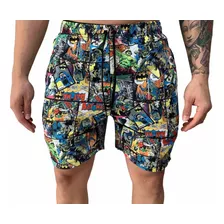 Shorts Elastano Praia