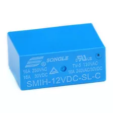 Rele Relay 12v 16a 8 Pines Smih-12vdc-sl-c