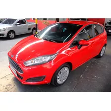 Fiesta 1.5 S Flex 16v Manual 2014 Vermelha Completo 