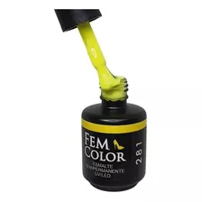 Esmalte Semipermanente Fem Color By Lefemme Cocktail Fluor
