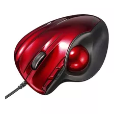 Mouse Sanwa Rollerball Con Cable/rojo