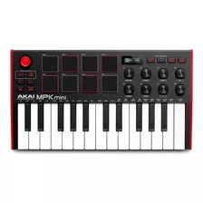 Akai Mpk Mini 25 Teclas Controladora Midi Usb 8 Pad Ableton