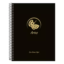 Caderno Universitário Personalizado Profissões Gold 20 Mat