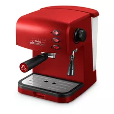 Cafetera Ultracomb Ce-6108 Automática Roja Expreso 220v