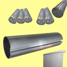 Tubo De Alumínio Para Persiana Rolo 38mm L 1,65