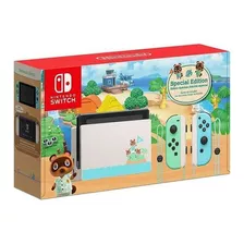 Nintendo Switch Edicion Animal Crosing + Mica Para Pantalla