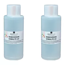 2 Removedores De Esmalte Uv Semipermanente Gelificadas 500ml