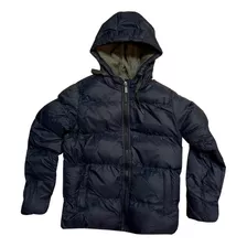 Campera Niña Ultra Liviana Capucha Simil Pluma