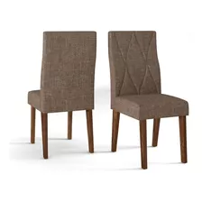 Conjunto De 2 Cadeiras Manuela Dj Móveis