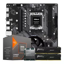 Kit Upgrade Amd Ryzen 5 8600g A620m Hdv Montado E Atualizado