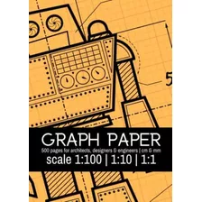 Libro: Graph Paper | Metric Scale 1:100 | Huge Notebook For 