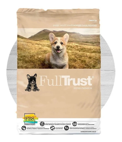 Fulltrust Croquetas Para Perro Cachorro Razas Pequeñas 8 Kg