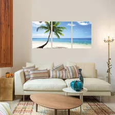 Kit Quadros Decorativos Placas - 3un 20x30 Mar E Praia 07