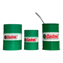 Mate, Yerbero Y Azucarero Barril De Aceite Castrol