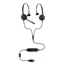 Headset Usb Fp350 Kit De Monitoramento Call Center Suporte