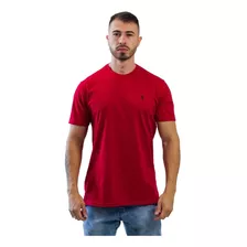 Camiseta Algodão Tecido Resistente Vermelho-últimas Unidades