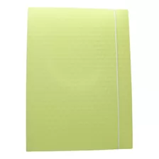 Carpeta 3 Solapa C/elastico Inkdrop Pastel Con Relieve Lunar