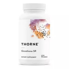 Thorne Glutatión-sr Glutatión De Liberación Sostenida X 60c