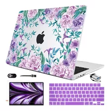 Lcmocico Funda Para Macbook Air 13.6 2022 Con Chip A2681 M2,