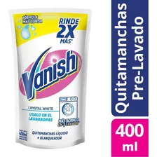Vanish Quitamanchas + Blanqueador Concentrado Repuesto 400ml