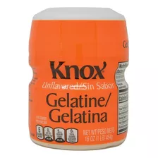 Gelatina Knox Sin Sabor 454 Gr