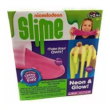 Kit Cra Z-art Nickelodeon Slime Neon & Glow Kit