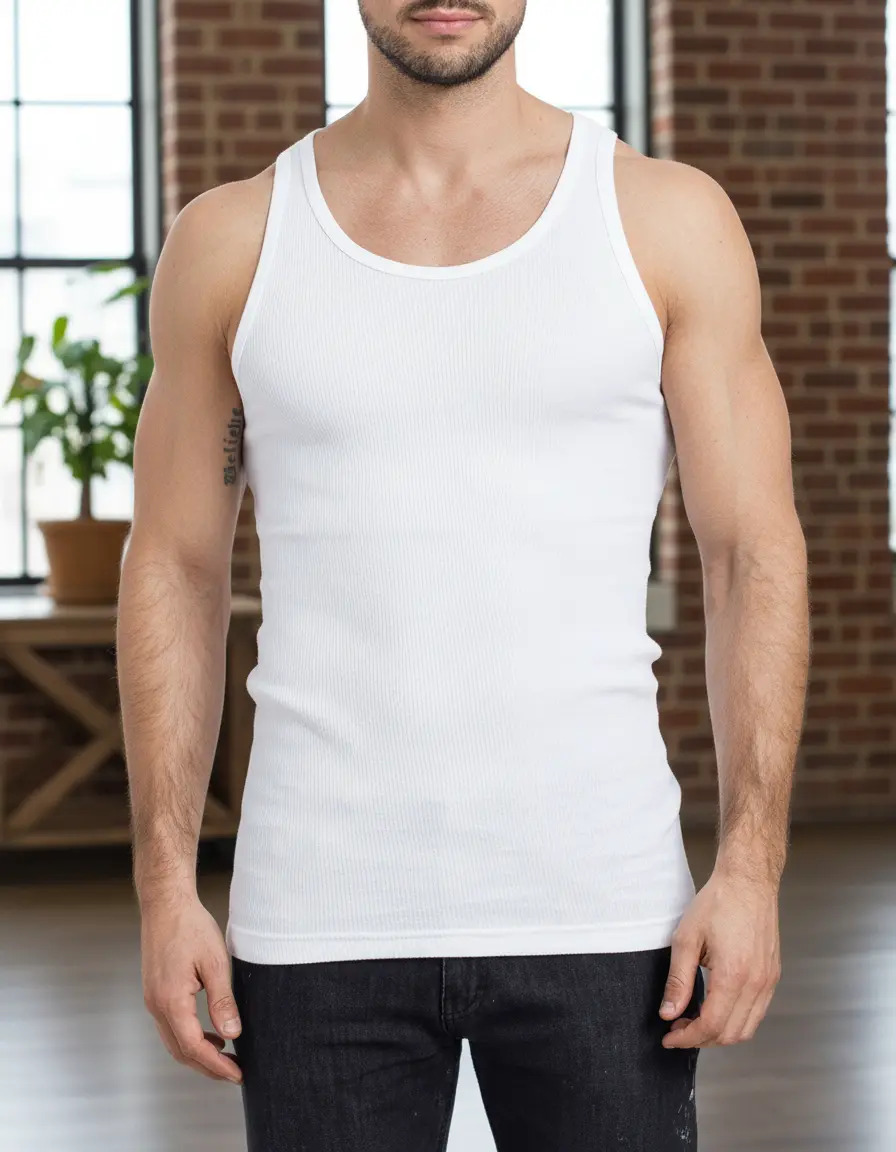 Musculosa Hombre Morley Algodon Eyelit Art 166