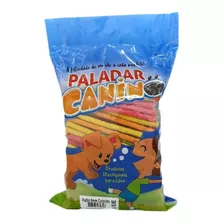 Osso Palito 3kg 6mm Colorido Paladar Canino (3 Pct De 1kg)