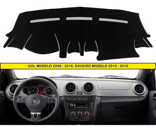 Cubretablero Bordado Volkswagen Saveiro Modelo 2009 - 2016