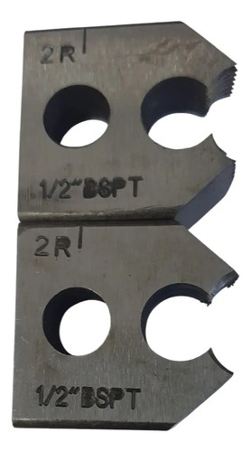 Peines Para Terraja Bremen 2474 De 1/2  A 1 1/4  Para Caño Galvanizado Gris