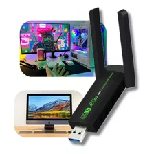 Adaptador Wifi 5g Usb 3 Dual Band Ac1300mbps Envio Imediato