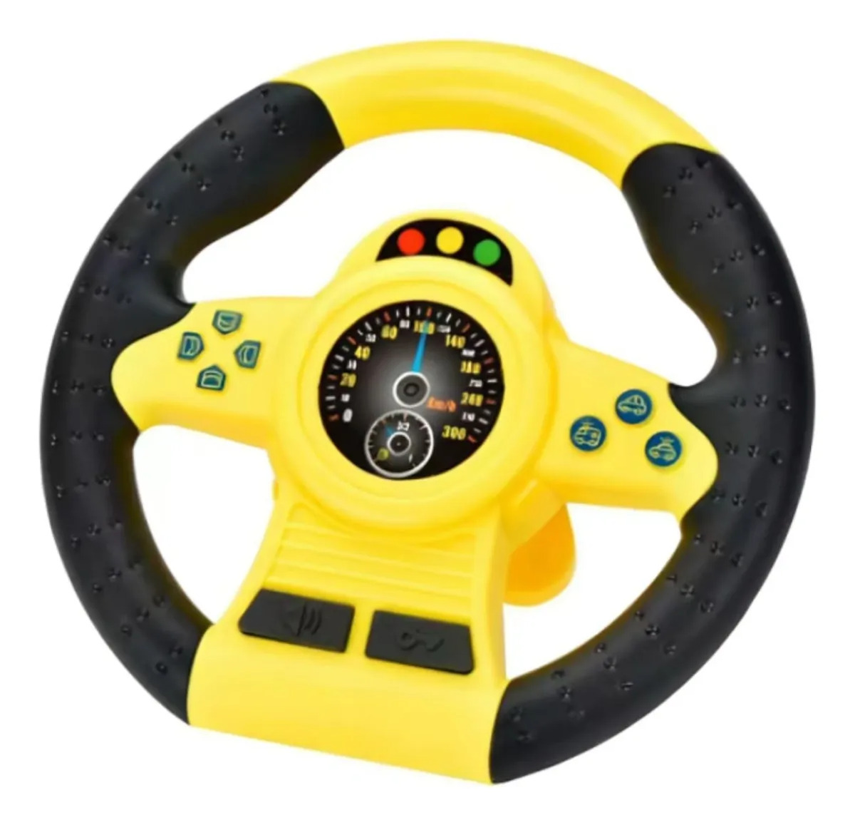 Volante Musical Brinquedo Infantil Luz Som Gira Bebê
