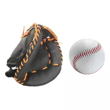 Guante Y Pelota De Béisbol, Guante De Béisbol Grueso De