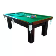 Mesa Bilhar Sinuca Snooker 2.23x1.23 Pedra Ardosia Verde