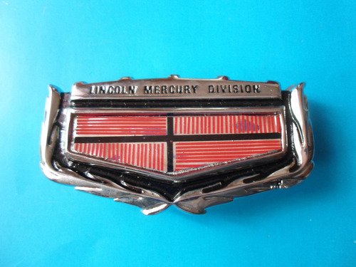 Emblema Chapa Grand Marquis Lincoln Mercury Division Cajuela Foto 3