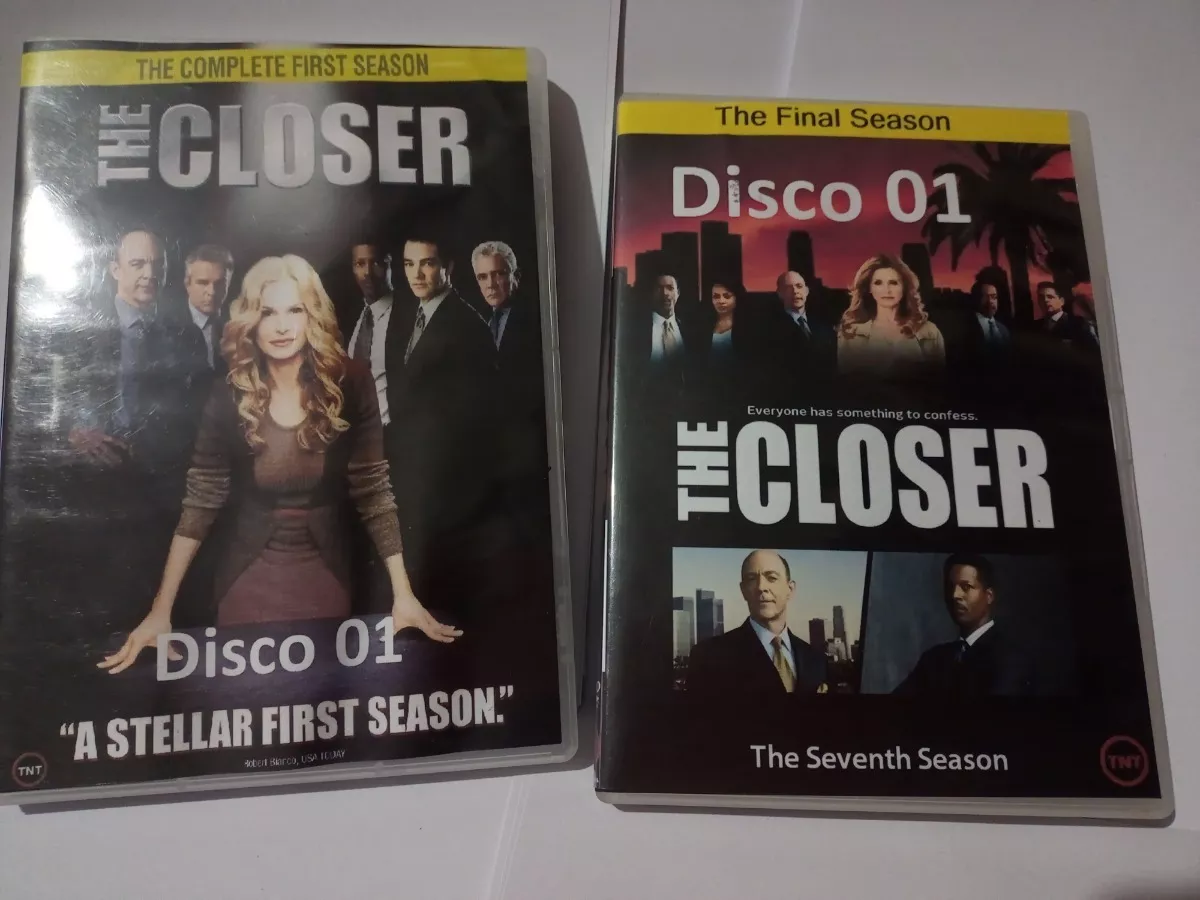 Dvd The Closer As 7 Temporadas  Dublado Ou Legendado